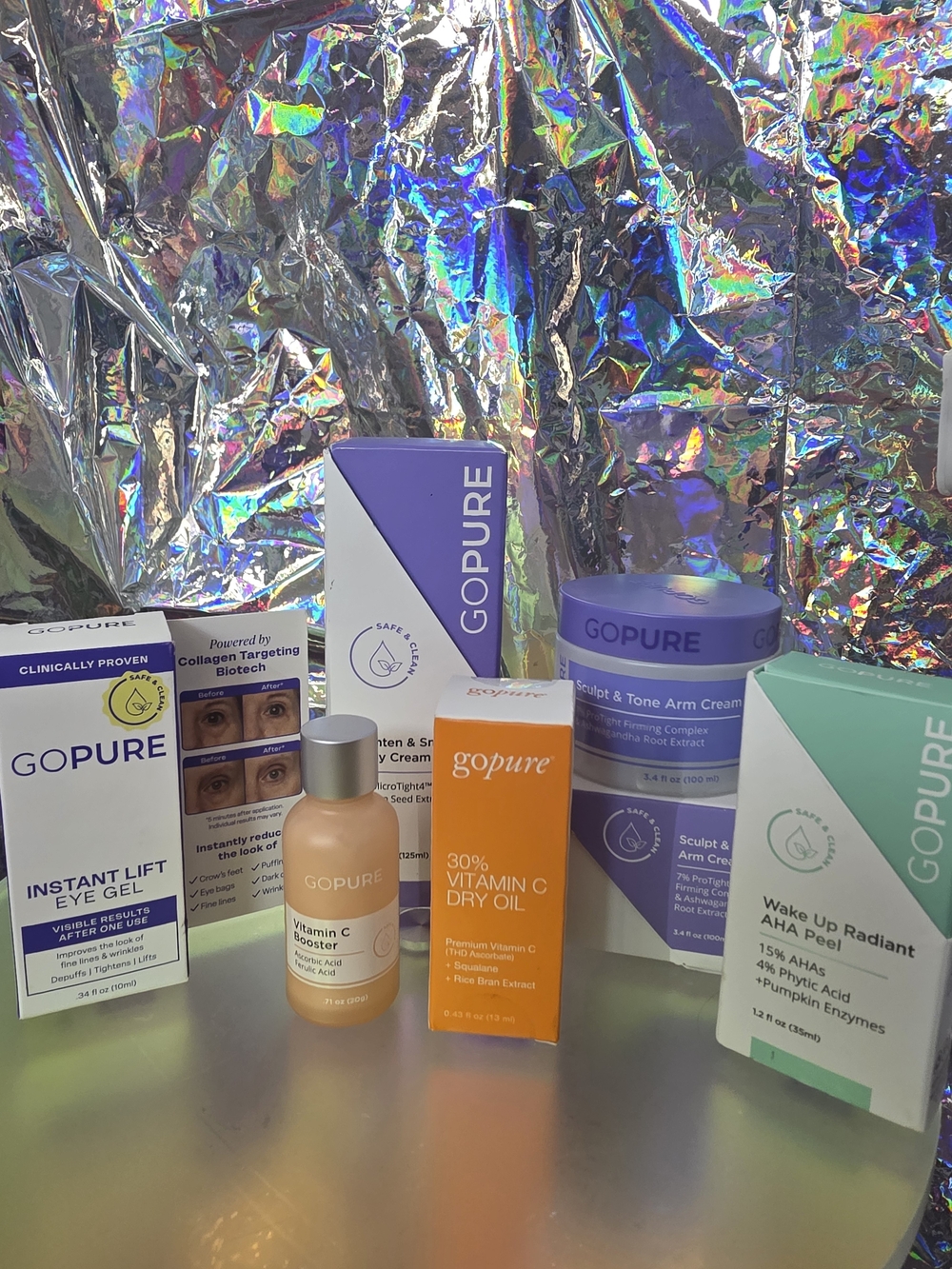 GOPURE BUNDLE 7 PRODUCTS ALL BRAND NEW